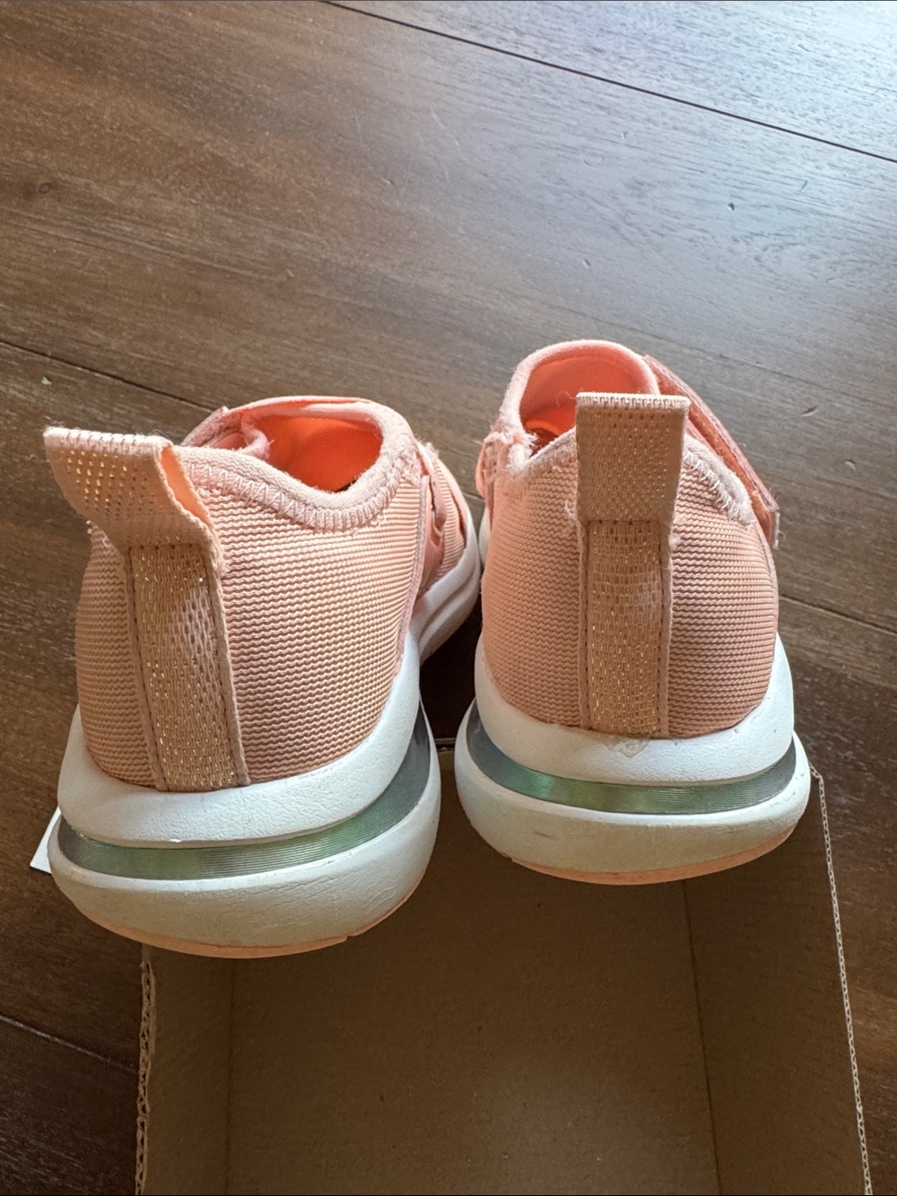 Size 2 girls adidas fortarun  running shoes - Picture 9 of 16